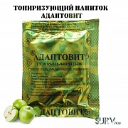Тонизирующий напиток Адаптовит (витаминно-адаптогенный напиток) (яблочный вкус)
